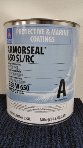 Sherwin Williams Armorseal650SL/RC Epoxy-Self Leveling B58W650 Part A(4 Gallons)