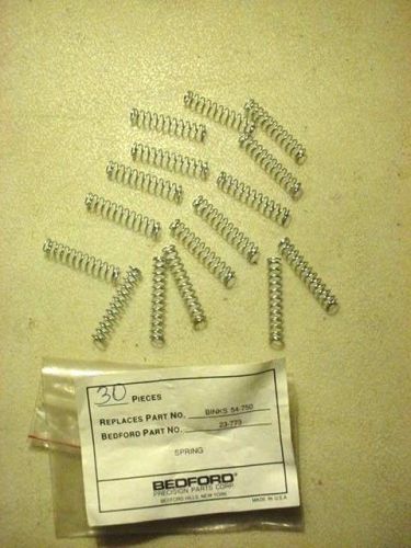 Bedford precision wire springs part no. 23-773 replacement for binks no. 54-750 for sale