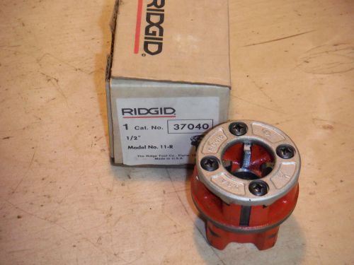 RIDGID 11-R 37040 1/2&#034; PIPE THREADING DIE WITH BOX POSSIBLE NEW