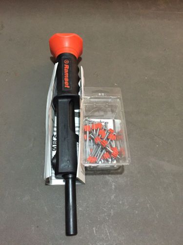Ramset hammershot tool and nails for sale
