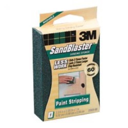 Sandblaster 3-3/4 in. x 2-1/2 in. x 1 in. 60 Grit Coarse Sanding Sponge-20909-60