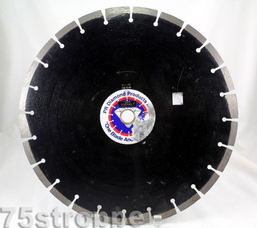 Pr diamond products supreme asphalt wet/dry cutting 985-14 14&#034; saw blade new for sale