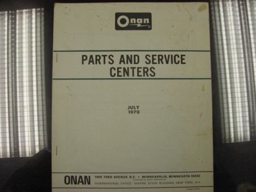 Onan MDJE-MDJF Generator Major Service Manual