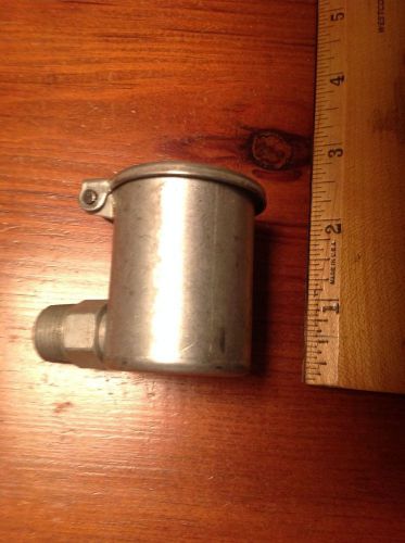 Big Gits Bros 90 Spring Lid Cup Oiler Hit and Miss Engines Machine Lathe 3/8 NPT
