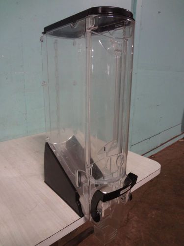 &#034;trade fixtures&#034; commercial acrylic coffee bean/candy/grain display dispenser for sale