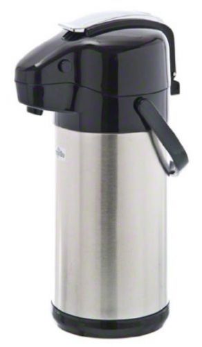 Update International NVSL-25BK 6-Pack Sup-R-Air Stainless Steel Air Pot with