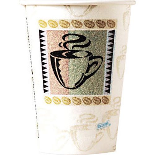 Dixie Perfectouch Hot Cups 12oz 500 Count Paper Coffee Cup