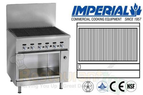 Imperial commercial radiant char-broiler 36&#034; wide natural gas ir-36br-xb for sale