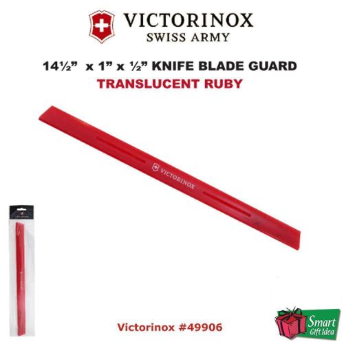 Victorinox Swiss Army 14 1/2 &#034; Blade Guard, Trans. Ruby, For Slicing Knife #49906