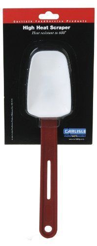 New carlisle 4413402 white 10-1/6-inch sparta silicone high heat scraper with re for sale