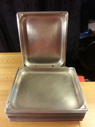 15x  Heavy Duty Stainless Steel- Vollrath Half-Size Super Pan- cook,Serve,store