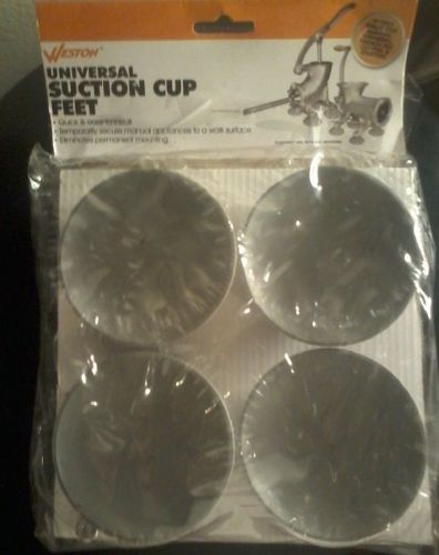 New weston universal suction cup feet pack of 4 for sale