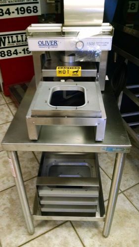 OLIVER SPEED  TRAY SEALER- MODEL 1508 -AUTOMATIC CX5-1508NLG