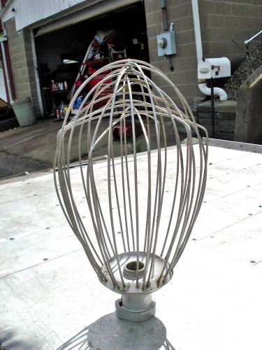 Vintage Industrial Wire Mixer Whisk Head Attachmnt Steampunk Lamp 16H Wisk Light