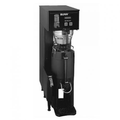 BUNN 34800.0001 Single BrewWISE Thermo Fresh Brewer with Funnel - Black 120V / 2