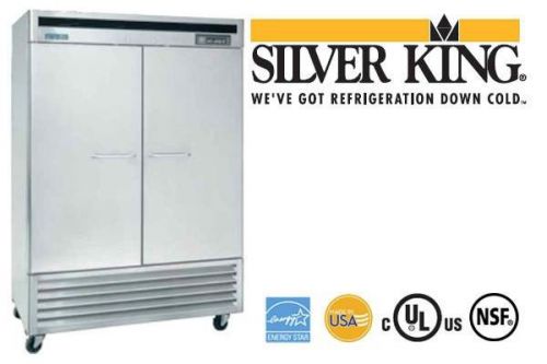 Silver king commercial refrigerator single door reach-in 44.7 cft model skbr2 for sale
