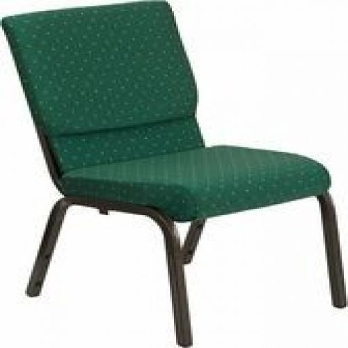 Flash Furniture XU-CH-60096-GN-GG HERCULES Series 18.5&#039;&#039; Wide Green Patterned St