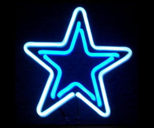 Star neon sculpture for sale