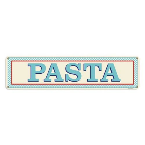 Pasta Rectangular Tin Sign