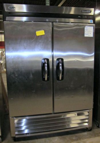 Nor-lake nl49-s 2 door reach-in cooler refrigerator for sale