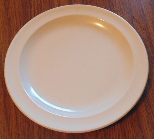 Continental carlisle carlyware melamine 6 inch #5701 tan plate lot of 25 for sale