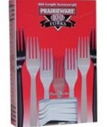 PRAIREWARE 100 HEAVY (HEAVYWEIGHT) FORKS 6.13&#034; (15.56 Cm). SOLD AS 1 PACK OF 100