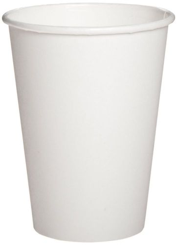 NEW Dixie 2342W Paper Hot Cup, 12 oz Capacity, White (20 Packs of 50)
