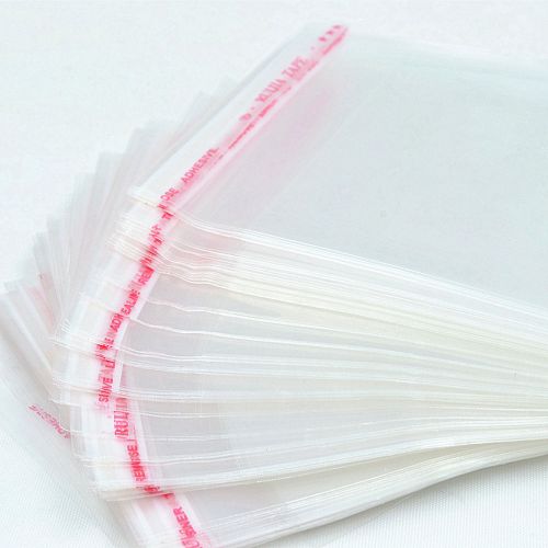 200PCS/Lot OPP Self Adhesive Seal Clear Plastic Packing Bags Resealable 3&#039;&#039;X5&#039;&#039;