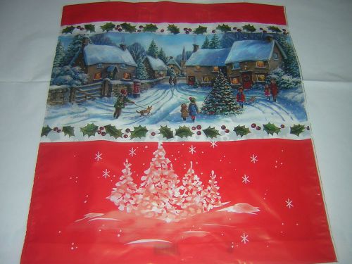 Thomas Kinkade Print Design - Plastic shopping bag