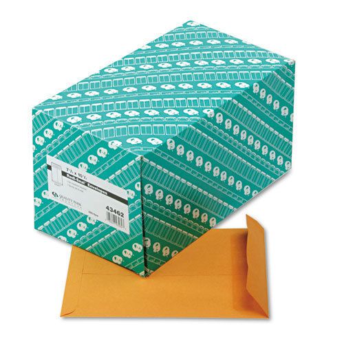 Redi-seal catalog envelope, 7 1/2 x 10 1/2, brown kraft, 250/box for sale