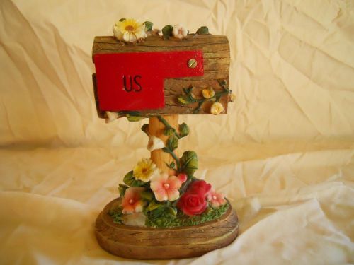 Adorable Resin Mailbox Stamp Dispenser