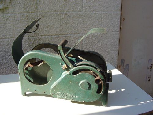 VINTAGE INDUSTRIAL PACKAGING EQUIPMENT- 3inch PAPER TAPE DISPENSER -By IDEAL