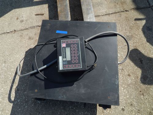 Sterling Scale 2000 lbs capacity portable scale PS2828-2 DW810-N12 PS28282