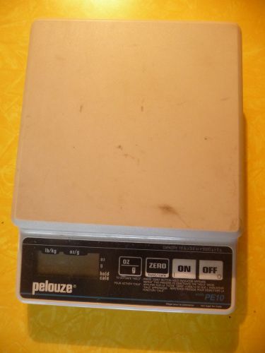 Pelouze PE10 Digital Scale 10 lb. Capacity