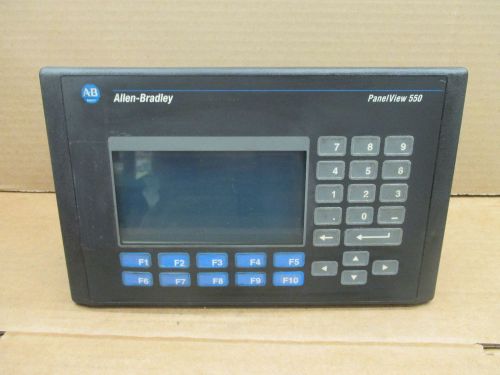 Allen bradley 2711-k5a8x operator interface panelview 550 0.25-0.15amp for sale