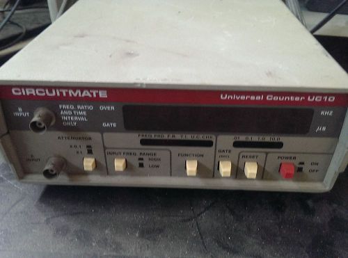 CircuitMate MODEL # UC10  multi meter testing Universal Counter
