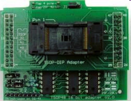 ADP-042 TSOP48 16 BIT ZIF Adapter for Willem Programmer