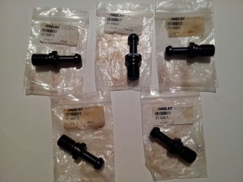 Parlec bt-40 pull studs (5) new for sale
