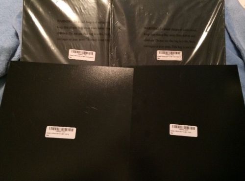 18 Sheets Of New Kydex V-Black 52114 .08&#034; - 12&#034;X12&#034; Thermoforming Material