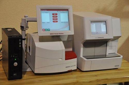 IDEXX CATALYST DX + LASERCYTE + VLS CHEMISTRY HEMATOLOGY CBC ANALYZER SYSTEM