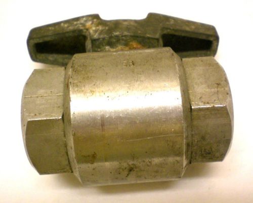 Stainless steel 1&#034; ball valve, hills-mccanna, made in usa for sale