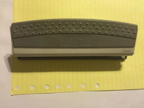 Authentic Franklin Quest Classic 7-Hole Punch Only