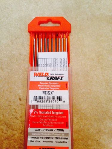 3/32 tungsten electrode red tip weld craft for sale