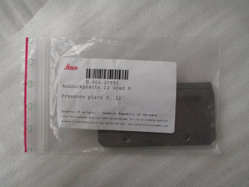 Leica Pressure Plate Rear SB - Low Profile - Part 14050229551 0.502.29551 S, 22