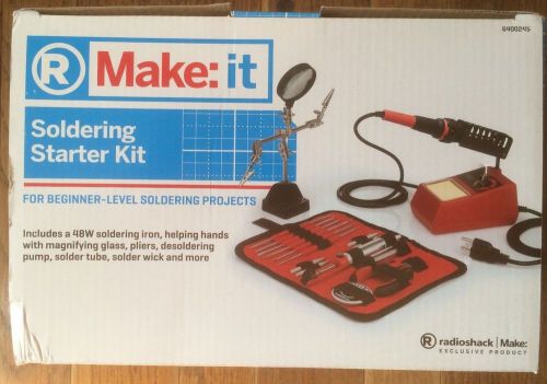 MAKE: IT-  SOLDERING STARTER KIT 6400245 NEW IN BOX