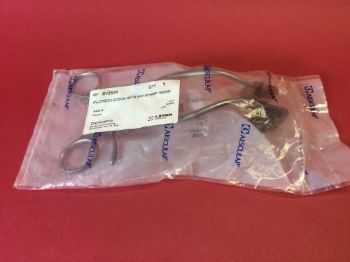 AESCULAP BV250r ANDERSON-ADSON RETRACTOR 4 X 4 PRONGS, SHARP, 7&#034;