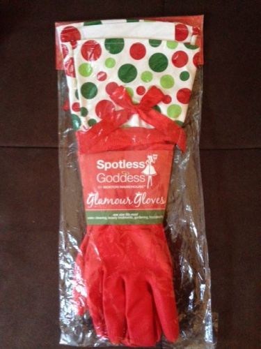 Rubber gloves-&#034;Spotless Goddess&#034; glamour gloves