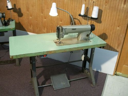 Pfaff 463 industrial sewing machine w/table in great working condition for sale