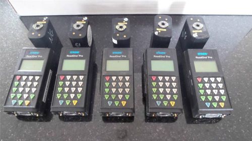 Itron readone pro meter data collector and charger ro-6 lot of 5 for sale