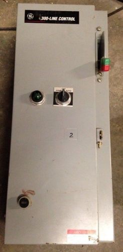 General Electric 300-Line Control Motor Starter -- FREE SHIPPING!!!